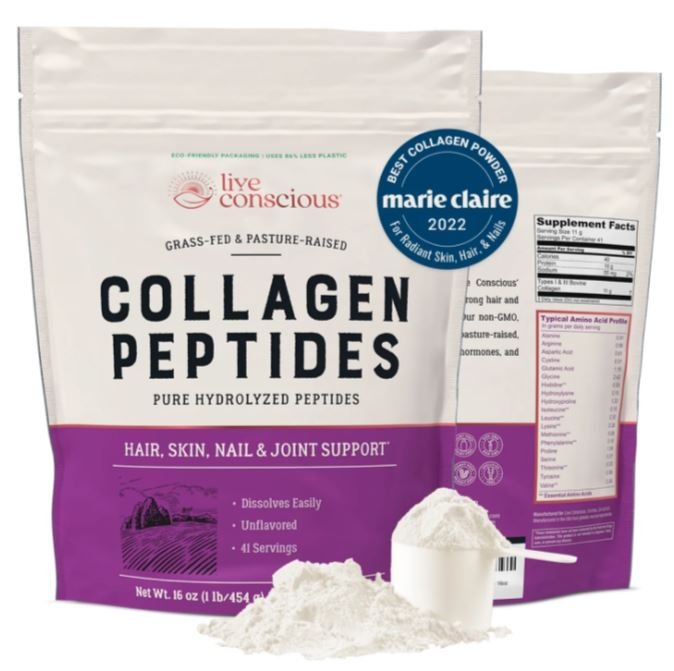 How to Choose the Best Collagen Powder for Your Skin Type Live Conscious Collagen Peptides Powder